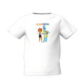 Buy Elemental Kids T-Shirt ƒ?? Cool White Graphic Kids Tee